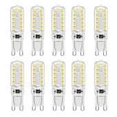 cheap LED Bi-pin Lights-5pcs 10pcs G9 LED Bi-pin Lights 6W 450-550lm 22 LED Beads SMD 2835 T Bulb Shape Dimmable Warm White Cold White 220-240V 110-130V RoHS for Chandeliers Accent Lights Under Cabinet Puck Light