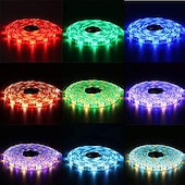 economico Controllo WiFi e musica-10m (2x5m) smart wifi app led strip light rgbw outdoor waterproof 600leds 5050smd funziona con alexa google con telecomando wifi