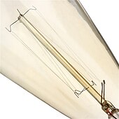 preiswerte Strahlende Glühlampen-6 Stück 40 W E14 St48 Glühlampe Vintage Edison Glühbirne warmweiß 2200–2700 K Retro dimmbar für Kerzenpendelleuchte Kronleuchter 220–240 V