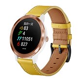 levne Pásky na hodinky Garmin-Pásek hodinek pro Garmin Forerunner 265 255 Active 5 Venu 3 2 Plus Vivoactive 4 3 Vivomove Sport Approach S42 S40 20mm 22mm Pravá kůže Výměna, nahrazení Popruh 20mm 22mm Kožená smyčka Náramek