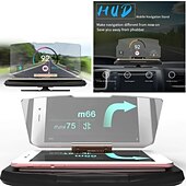 voordelige Head-up display-ZIQIAO 6 inch(es) Head Up Display GPS / Vouwbaar / Multifunctioneel display voor Automatisch / Bus / Truck Weergave KM / h MPH / ABS kunststof