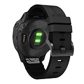 abordables Bracelets de montre Garmin-Bracelet de Montre  pour Garmin MARQ Descent G1 Fenix 7S Sapphire Solar / 6S Pro / 5S Plus Fenix 7 Sapphire Solar / 6 Pro / 5 Plus Forerunner 935 945 Vrai Cuir Remplacement Sangle 20mm 22mm 26mm