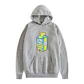 cheap Men&#039;s 3D Hoodies-Men&#039;s Print Long Sleeve Sweatshirts  Crew Neck Cool Designer Winter Black A Black B Pink A Clothing Apparel Designer Plus Size S M L XL XXL XXXL