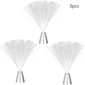 halpa Koristevalot-led valokuitu yövalo lampun väriä vaihtava koristelu kevyt joululahja 2w hääjuhliin kodin makuuhuoneen sisustus ilman akkua