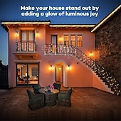 ieftine Conectat Electric-led zână șir lumini 50m-500 30m-300 20m-200 10m-100led-uri sârmă de cupru lumini cu telecomandă lumini de Crăciun lumini stelate reglabile pentru petrecere nuntă dormitor brad de Crăciun priză