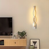 baratos Iluminação de Parede LED-Lightinthebox conduziu a lâmpada de parede moderna simples decoração criativa lâmpada de parede led hotel quarto lâmpada de cabeceira nórdico sala estar corredor lâmpada de parede ac220v