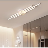 ieftine Lumini Reglabile-Lămpi de tavan cu LED de 80cm design geometric modern negru alb minimalist lumini de montare încastrate aluminiu vopsit finisaje 110-120v 220-240v