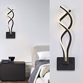 baratos Iluminação de Parede LED-Lightinthebox conduziu a lâmpada de parede moderna simples decoração criativa lâmpada de parede led hotel quarto lâmpada de cabeceira nórdico sala estar corredor lâmpada de parede ac220v