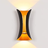 cheap Outdoor Wall Lights-1-Light 20cm Outdoor LED Wall Light Multi Color Up and Down Lighting Indoor Wall Lamp Hotels Courtyards Passages Gates Porch Corridor Modern 90-264V