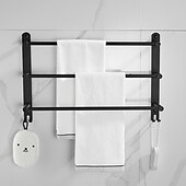 economico Portasciugamani-Portasciugamani a muro Multistrato / Nuovo design / Creativo Moderno / Tradizionale Acciaio inossidabile 1 pc - Bagno / Bagno dell&#039;hotel 3 portasciugamani Montaggio su parete