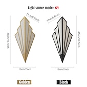 economico Luci da parete-1-2pcs g9 retro industriale vento lampada da parete a led oro nero comodino camera da letto sala da pranzo lampada da parete decorativa interna ac110v ac220v