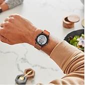 abordables Bracelets de montre Garmin-Bracelet de Montre  pour Garmin MARQ Descent G1 Fenix 7S Sapphire Solar / 6S Pro / 5S Plus Fenix 7 Sapphire Solar / 6 Pro / 5 Plus Forerunner 935 945 Vrai Cuir Remplacement Sangle 20mm 22mm 26mm