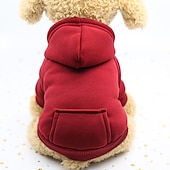 abordables Sudaderas con capucha-Ropa para perros, sudaderas con capucha para perros pequeños, chaleco para perros pequeños, ropa para chihuahua, abrigo cálido, chaqueta, trajes para cachorros de otoño, ropa para perros y gatos