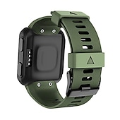 abordables Bracelets de montre Garmin-Bracelet de montre connectée pour Garmin Forerunner 30/35 Silicone Montre intelligente Sangle Doux Respirable Bracelet Sport Remplacement Bracelet