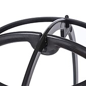 preiswerte Werkzeuge &amp; Zubehör-Perückenständer 3 Stück faltbarer schwarzer Perückenhalter für kurzes Haar 14,2 Zoll zusammenklappbares Display-Werkzeug Perückenständer tragbarer reisender Huthalter Haartrockner