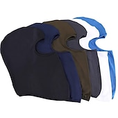 cheap Balaclavas &amp; Face Masks-Cycling Beanie / Hat Sports Mask Headwear Balaclava Waterproof Sunscreen Warm Fast Dry Breathable Bike / Cycling Navy Blue milk silk quick-drying Black milk silk quick-drying Winter for Men&#039;s Women&#039;s