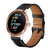 levne Pásky na hodinky Garmin-Pásek hodinek pro Garmin Forerunner 265 255 Active 5 Venu 3 2 Plus Vivoactive 4 3 Vivomove Sport Approach S42 S40 20mm 22mm Pravá kůže Výměna, nahrazení Popruh 20mm 22mm Kožená smyčka Náramek