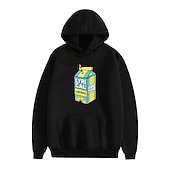 cheap Men&#039;s 3D Hoodies-Men&#039;s Print Long Sleeve Sweatshirts  Crew Neck Cool Designer Winter Black A Black B Pink A Clothing Apparel Designer Plus Size S M L XL XXL XXXL