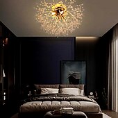 cheap Ceiling Lights-50 cm Pendant Light LED Lantern Design Flush Mount Lights Metal Brass Traditional / Classic Firework 220-240V