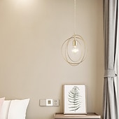 economico Luci Isola cucina-28 cm globo design forme geometriche lampada a sospensione metallo stile moderno globo in metallo finiture verniciate moderno stile nordico decorazioni natalizie 110-240 v