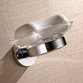 voordelige Zeepbakjes-Zeepbakjes en houders Nieuw ontwerp / Creatief Hedendaagse / Modern Messinki / glas / Metaal 1 stuk - Badkamer Muurbevestigd
