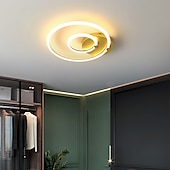 billige Taklamper med dimming-led taklampe sirkel ring nordisk gull akryl 2 3 5 6 hoder utvendig belysning stue taklampe enkel moderne kunst taklampe luksus ledet soverom lys ac220v