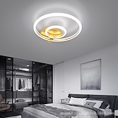billige Taklamper med dimming-led taklampe sirkel ring nordisk gull akryl 2 3 5 6 hoder utvendig belysning stue taklampe enkel moderne kunst taklampe luksus ledet soverom lys ac220v