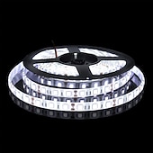 abordables Tiras de Luces LED-tiras de luces led flexibles 1m 2.5m 5m a prueba de agua o no a prueba de agua 5050 smd por metros 60 leds multicolor con fuente de alimentación de modo de conmutación dc12v