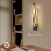 baratos Iluminação de Parede LED-Lightinthebox conduziu a lâmpada de parede moderna simples decoração criativa lâmpada de parede led hotel quarto lâmpada de cabeceira nórdico sala estar corredor lâmpada de parede ac220v