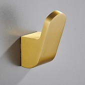 billiga Badrockskrokar-multifunktionsrockkrokar aluminium för badrum och kök väggmonterad ny design 3st