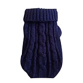 billiga Tröjor-Hund Katt Tröjor Jumper Klassisk Vinter Varm Andningsfunktion Jul Ledigt / vardag Hundkläder for Hes Labrador alaskan malamute golden retriever Border Collie