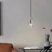 billige Øylys-7 cm led pendel krystall enkelt design nattbordslys moderne kunstnerisk spisestue restaurant bar kobber messing 110-120v 220-240v