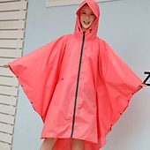 cheap Outdoor Jackets-Men&#039;s Women&#039;s Rain Poncho Hiking Raincoat Waterproof Hiking Jacket Summer Outdoor Waterproof Breathable Quick Dry Lightweight Jacket Poncho Top Fishing Climbing Army green (unisex) Matcha