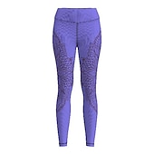 abordables polainas 3d-Mujer Pantalones de yoga Levantamiento de tope Control de barriga Alta cintura Entrenamiento de gimnasio Corriendo Aptitud física Mallas Leggings Leggings Estampado Mandala Geometría Azul Otoño