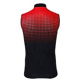 billiga Tröjor för män-Herr Cykeltröja Ärmlös Cykel Tröja med 3 bakfickor Bergscykling Vägcykling Andningsfunktion Mjuk Reflexremsa Bakficka Gul Röd Blå Lutning Polyester sporter Kläder