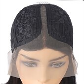 economico Parrucche lace front capelli veri-ishow parrucca peruviana dei capelli umani parrucche frontali in pizzo di colore naturale parte centrale t pizzo pizzo trasparente 13 * 4 * 1 onda profonda pre pizzicata capelli umani 180 densità