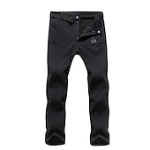 economico Fondi-Per uomo Pantaloni da escursionismo Pantaloni da escursionismo impermeabili Cappotto invernale Esterno Fodera in Pile Pantaloni [SM. B] Viola [Lady B] Verde dell'esercito S M L XL XXL
