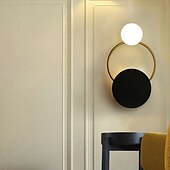 cheap LED Wall Lights-Lightinthebox LED Modern Nordic Style Wall Lamps Wall Sconces LED Wall Lights Living Room Bedroom Aluminium Alloy Wall Light 110-120V 220-240V 5 W