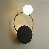cheap LED Wall Lights-Lightinthebox LED Modern Nordic Style Wall Lamps Wall Sconces LED Wall Lights Living Room Bedroom Aluminium Alloy Wall Light 110-120V 220-240V 5 W