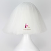abordables Perruques de fête-perruque synthétique lady gaga perruque courte droite marron foncé gris argenté blond foncé rose vert cheveux synthétiques 12 pouces femmes confortables duveteuses rouge rose perruques de carnaval