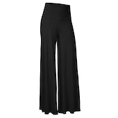abordables jambe large et taille haute-Pantalon de yoga Femmes Léger Pantalon évasé in in france they say Pontalon wide leg Pantalon bootcut Zumba Yoga Entraînement en salle Bas Taille haute Hiver Des sports Tenues de Sport Élastique