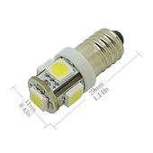 cheap LED Corn Lights-10Pcs 4Pcs 2Pcs T10 BA9S E10 G4 Wedge 5-SMD 5050 LED Light Bulbs W5W 2825 158 192 168 194 Interior Reading Dome Map Cargo Trunk Door Doorstep Courtesy License Plate Side Marker Light
