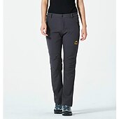 halpa Pohjat-Naisten Vaellushousut Softshell-housut Patchwork Talvi Ulko- Normaali Vedenkestävä Tuulenkestävä Hengittävä Lämmin Pants Alaosat Musta Purppura Fuksia Burgundi Taivaan sininen Telttailu / Retkely