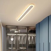 baratos Candeeiros de Parede de interior-Lightinthebox 80cm conduziu luzes de parede lâmpada de parede longa minimalista simples quarto sala de jantar luz de parede acrílica 220-240v 20 w