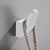 billiga Badrockskrokar-multifunktionsrockkrokar aluminium för badrum och kök väggmonterad ny design 3st