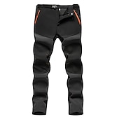 billiga Botten-Herr Softshell-byxor Lappverk Vinter Utomhus Standardpassform Vattentät Vindtät Fleecefoder Andningsfunktion Byxa Svart Armégrön Fiske Klättring Camping / vandring / grottforskning S M L XL XXL
