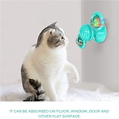 abordables Jouets pour chats-Jouets pour Chat Jouet interactif Jouet rotatif Ensemble de jouets pour chats Moulin à vent Jouets Interactifs pour Chat Jouets amusants pour chats Chat Petit Chat 1 jeu Rondes Compatible avec