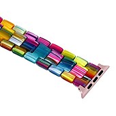 cheap Apple Watch Bands-Smart Watch Band for Apple iWatch Sreies 8 7 6 5 4 3 2 1 SE Ultra 49mm 45mm 44mm 42mm 41mm 40mm 38mm Resin Smartwatch Strap Women Bracelet Stainless Steel Buckle Jewelry Bracelet Replacement