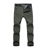 economico Fondi-Per uomo Pantaloni da escursionismo Pantaloni da escursionismo impermeabili Cappotto invernale Esterno Fodera in Pile Pantaloni [SM. B] Viola [Lady B] Verde dell'esercito S M L XL XXL