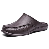 halpa Mekko sandaalit-miesten mustat eva-slip-on -loaferit – mukavat vapaa-ajan muulit sisä- ja ulkokäyttöön
